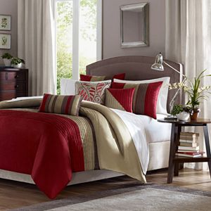 Madison Park Eastridge Duvet Cover & Window Curtain Collection