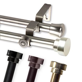 Rod Desyne Topper Window Curtain Rods
