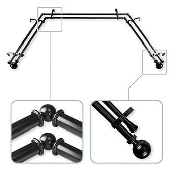 Rod Desyne Arman Window Curtain Rod & Holdback Collection