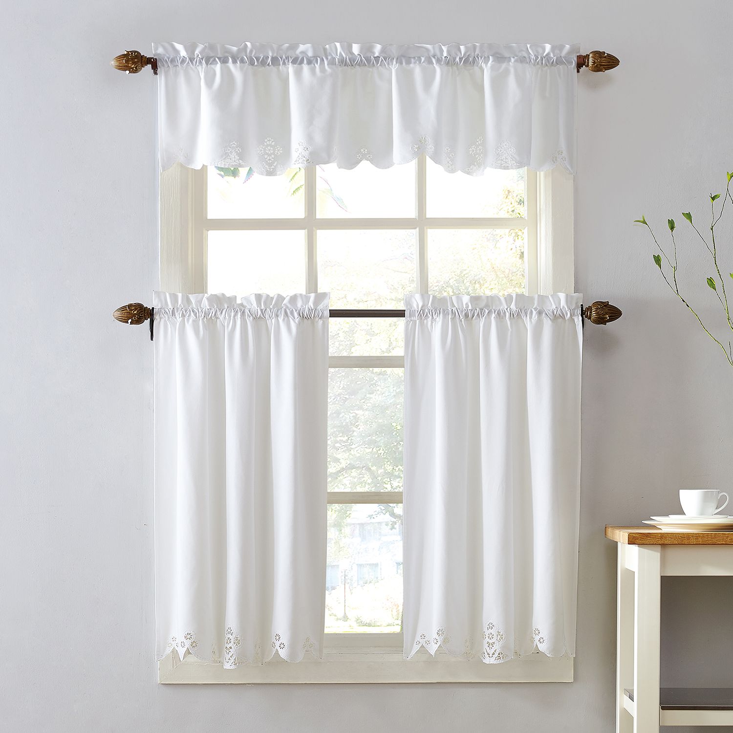 kitchen window curtains