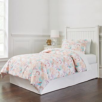 Lullaby Bedding Unicorn Cotton Percale Duvet Cover Collection