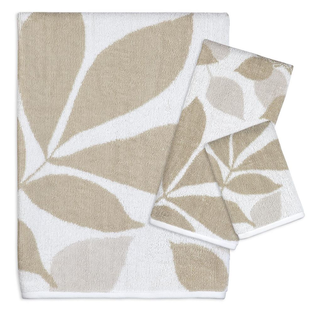 Creative Bath Shadow Leaves Bath Towels