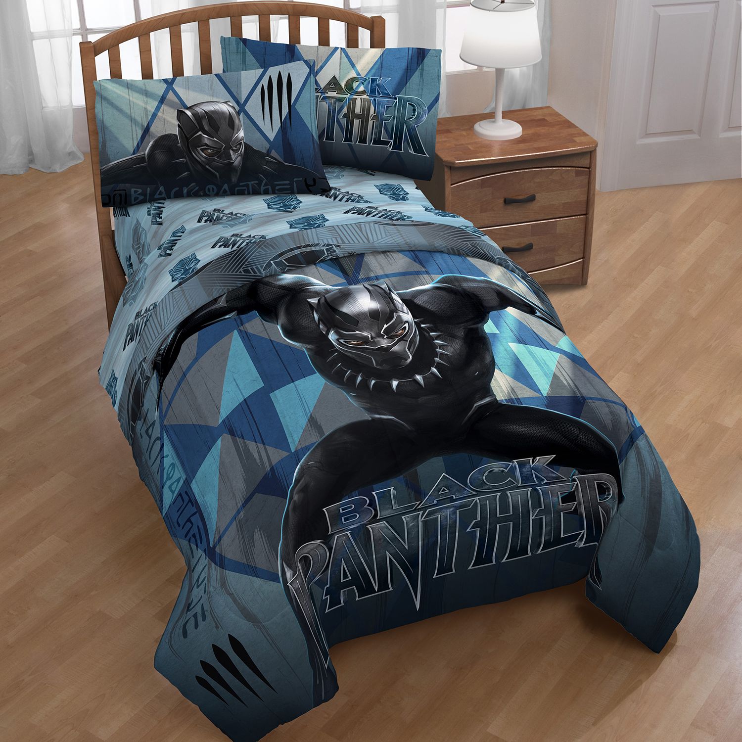 black panther crib bedding