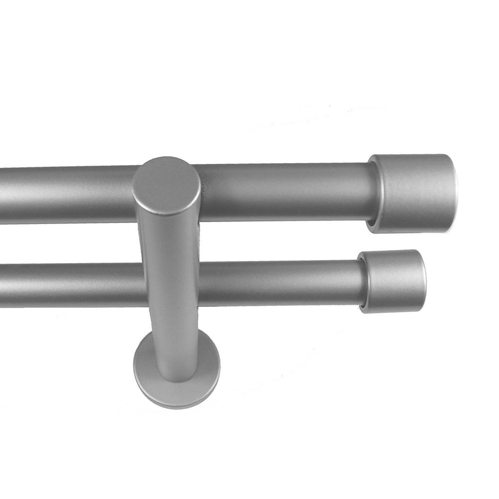 Bcl Drapery Hardware Verona Double Window Curtain Rod