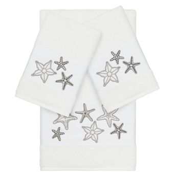 Linum Home Textiles Lydia Embellished Bath Towel Collection