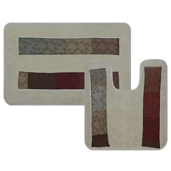 Miramar Banded Bath Rugs