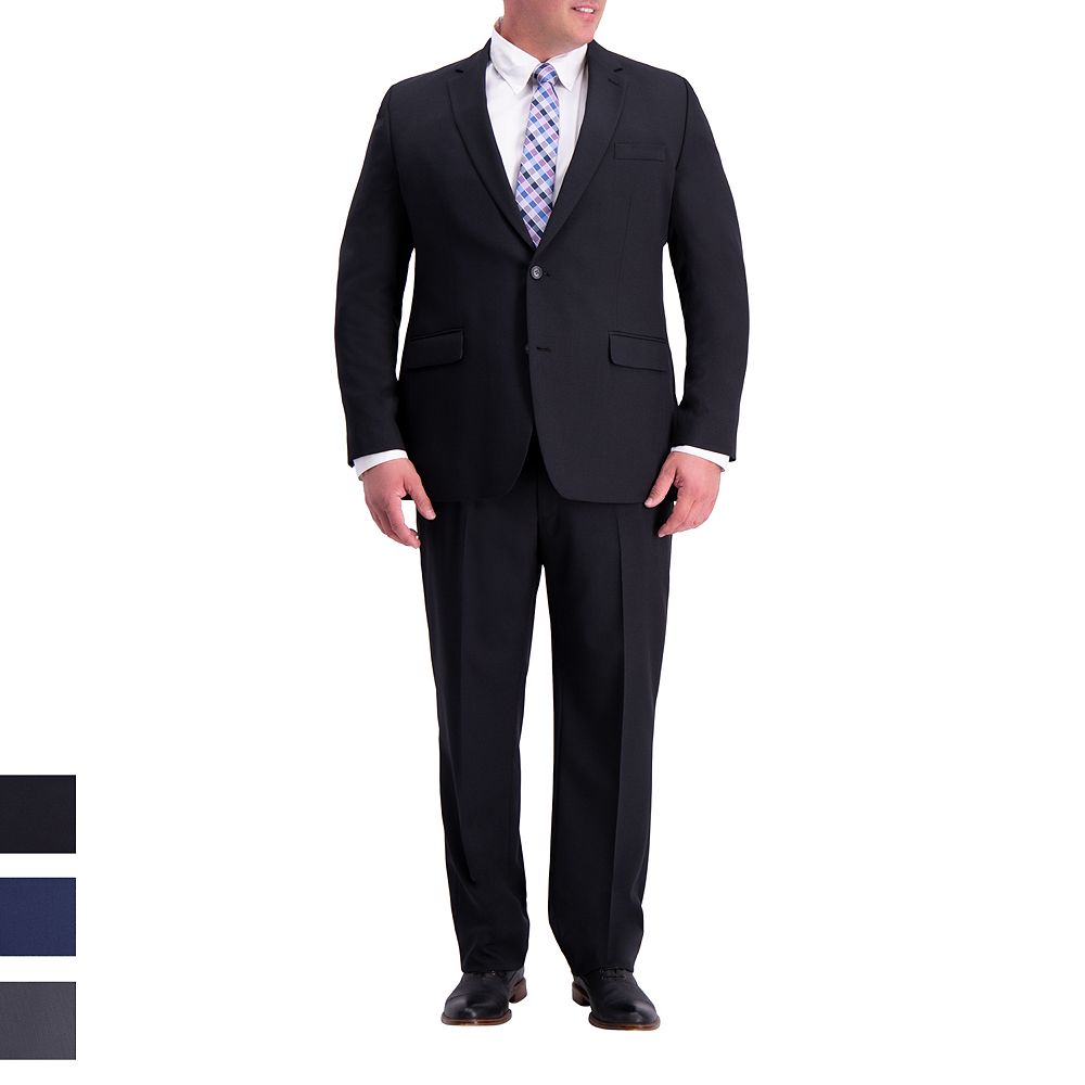 Big & Tall Haggar Travel Performance Classic-Fit Stretch Suit Separates