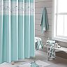 One Home Embroidered Kitty Cat Shower Curtain Collection