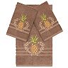 Linum Home Textiles Turkish Cotton Welcome Embellished Bath Towel Collection