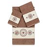 Linum Home Textiles Turkish Cotton Isabelle Embellished Bath Towel Collection