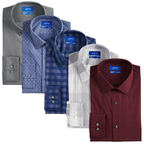 Men's Apt. 9 dress shirts