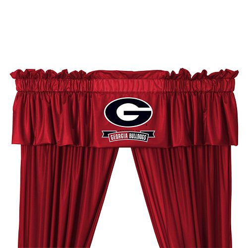 Georgia Bulldogs Window Treatments