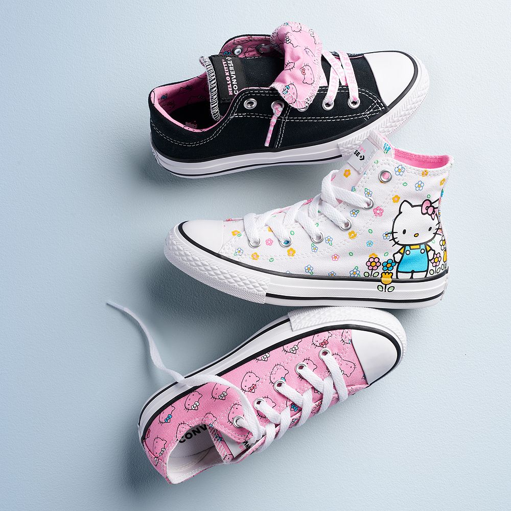 Hello kitty deals converse shoes