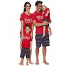 Jammies For Your Families "Stars & Stripes" Top & Shorts Pajama Sets