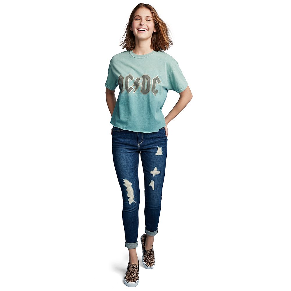 Juniors Band Tee Outfit