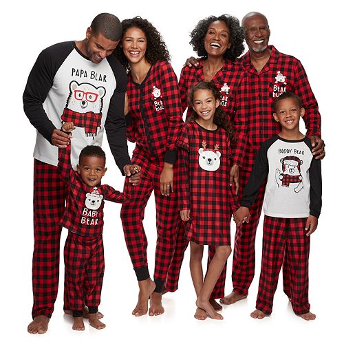 Jammies For Your Families Cool Bear Family Pajamas Collection by Cuddl Duds