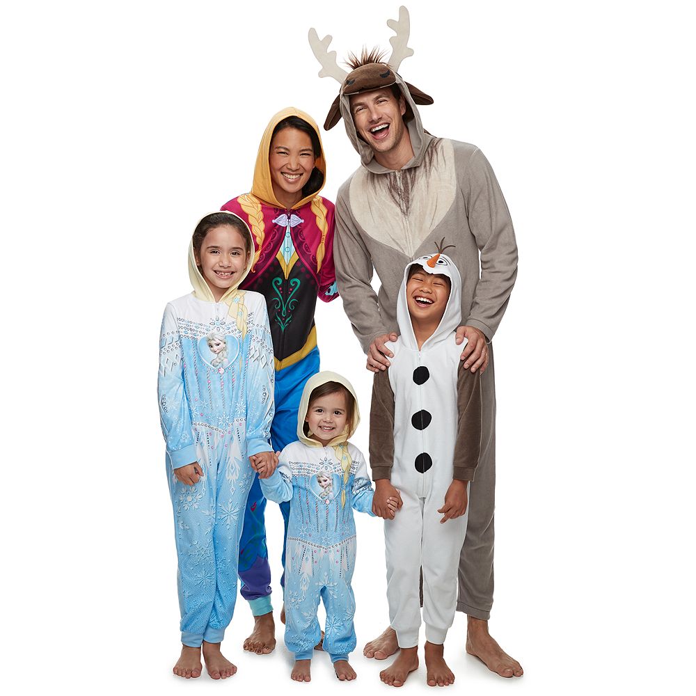 family frozen pajamas