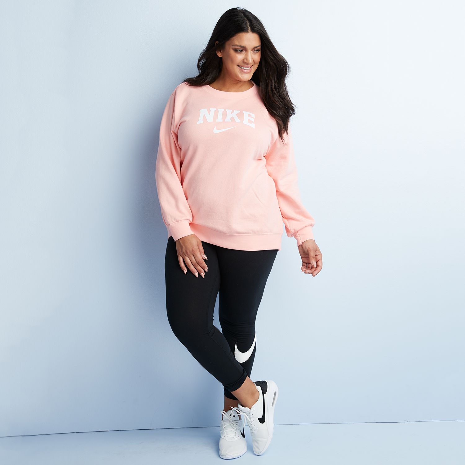 plus size nike tops