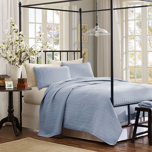 Hadley Cable Knit 3 Pc Coverlet Set