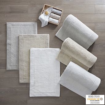 Madison Park Signature Splendor Tufted Reversible Bath Rug Collection