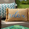 Take any living area to the next level with this versatile Sonoma Goods For Life Indoor Outdoor Pillow Collection.