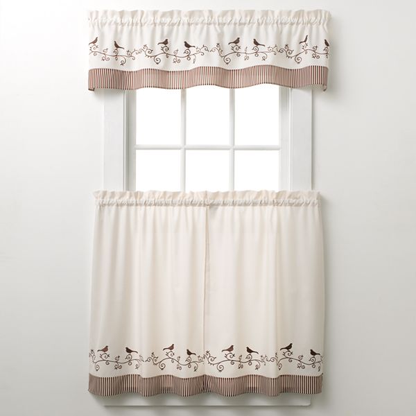 Kohl's kitchen deals curtains