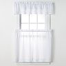 CHF & You Crochet Tier Kitchen Window Curtains