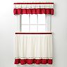 CHF & You Jayden Tier Kitchen Window Curtains