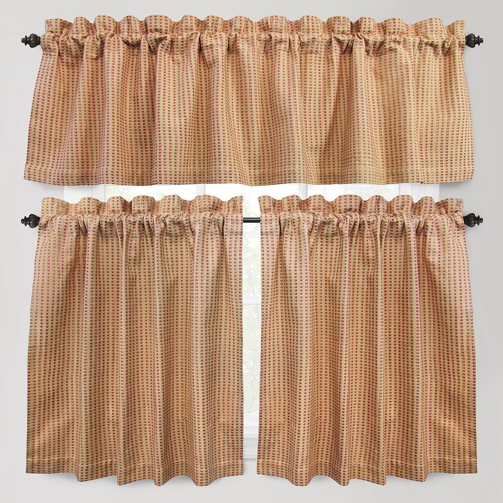 Park B Smith Cortina Tier Kitchen Curtains