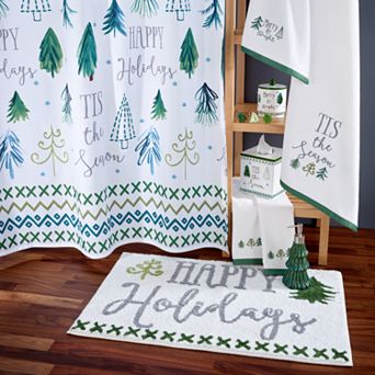 Avanti Christmas Trees Bath Accessories Collection