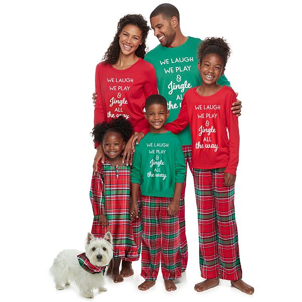 Jammies For Your Families Jolly Santa Family Pajamas Collection