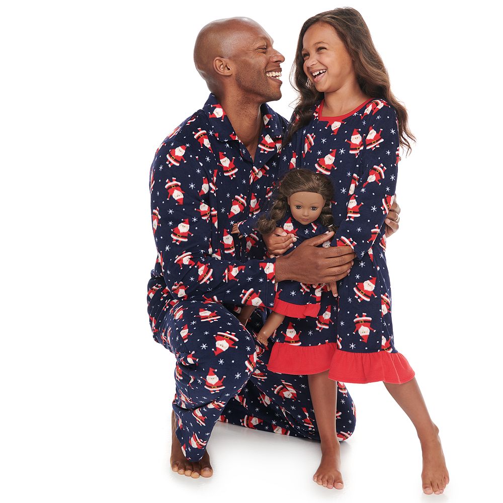 Boys One Piece Jammies- Santa main image 1