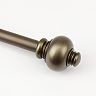 Rod Desyne Polished Knob Adjustable Window Curtain Rod