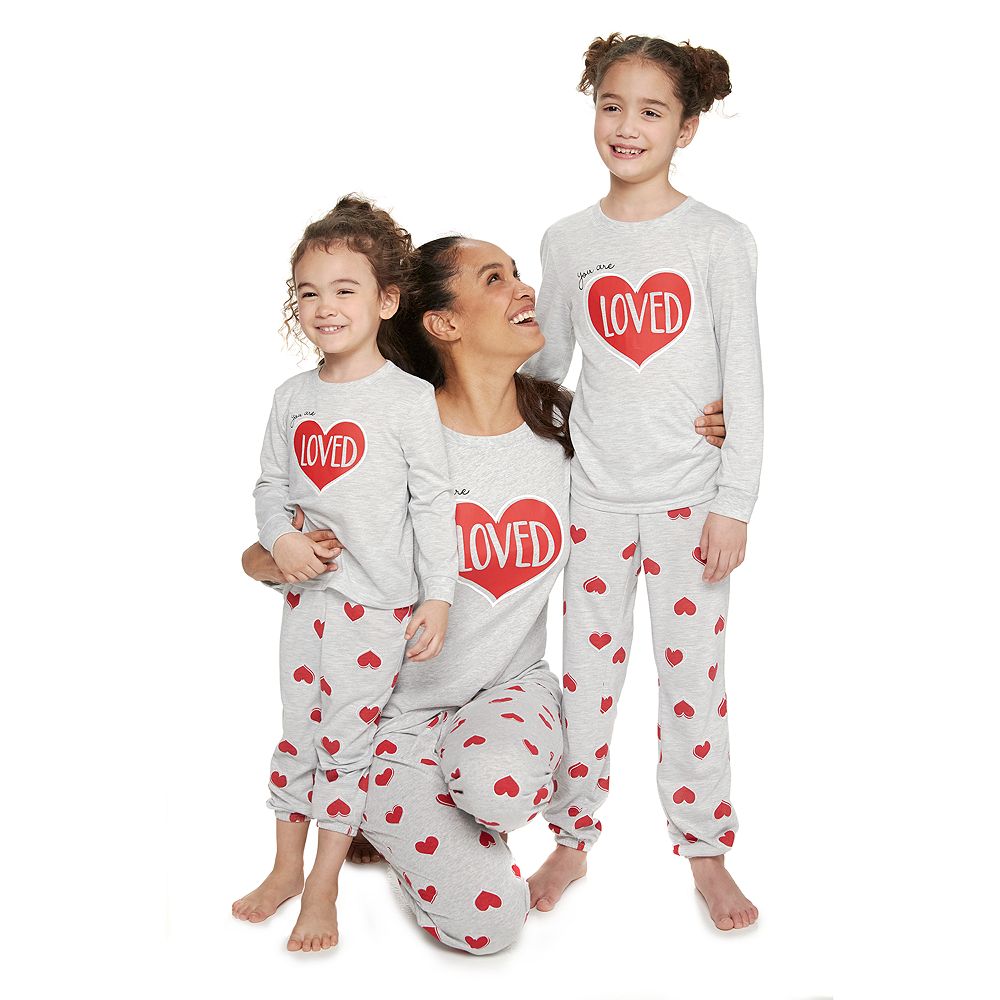 Jammies For Your Families Heart Pajama Collection