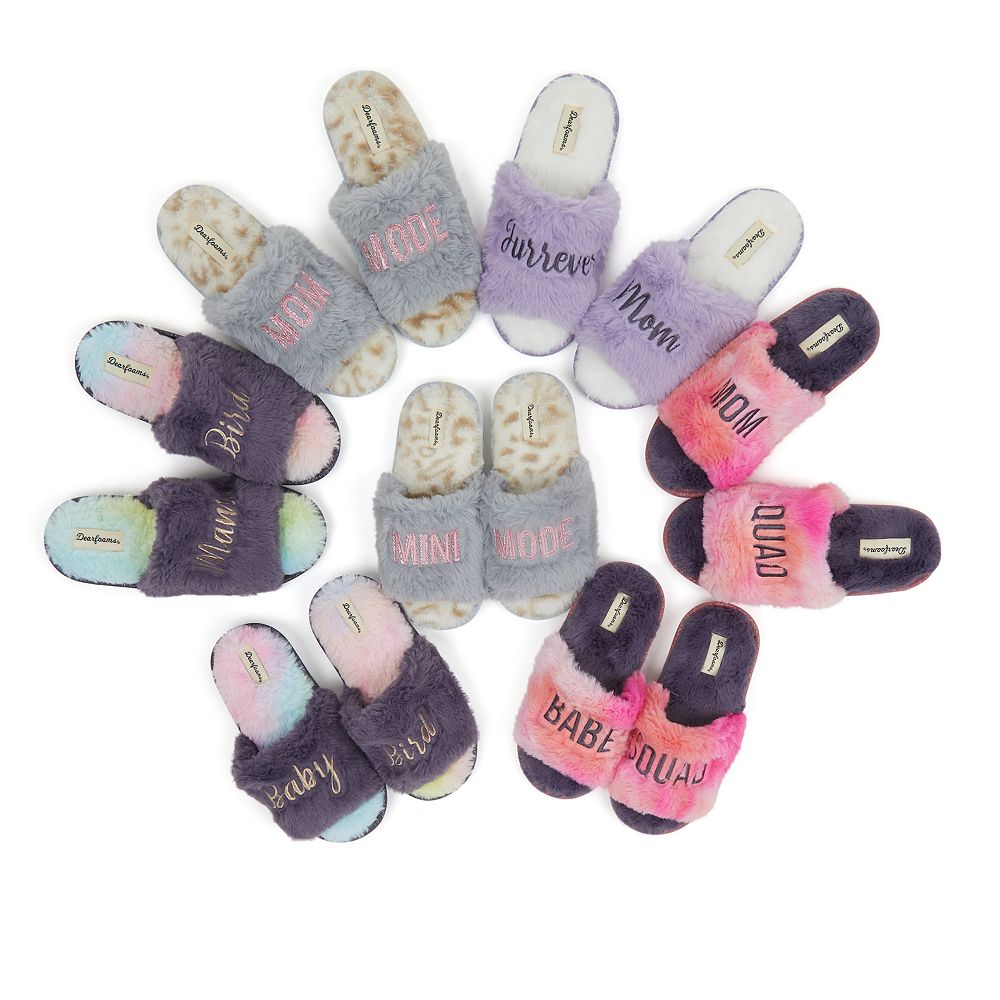 US$ 40.00 - BLMGP Green Pink Customized Mink Fur Slides Slippers 