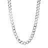 Sterling Silver Curb Chain Necklace