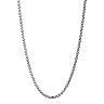 Sterling Silver Wheat Chain Necklace