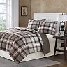 Comfort Classics Kirkland Plaid Reversible Down-Alternative Comforter Set