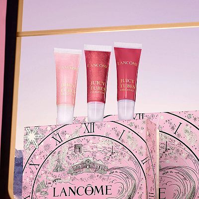 Lancome Mini Juicy Tubes Lip Gloss Trio Gift Set