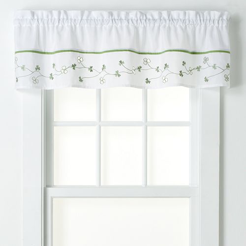 Chf You Clover Tier Kitchen Curtains