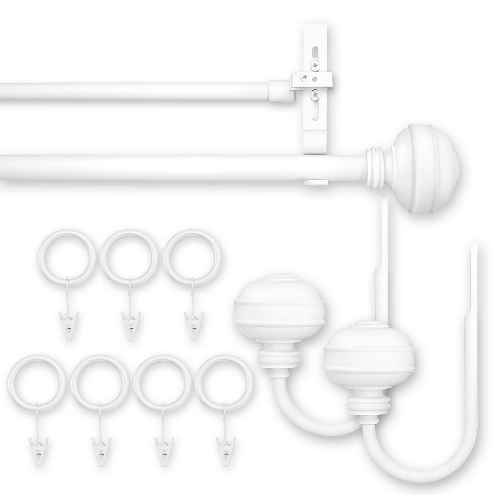 Endcap Window Curtain Rod Collection