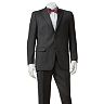 Chaps Striped Wool Cashmere Gray Suit Separates