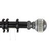 Rod Desyne Faux-Gemstone Traverse Window Curtain Rod Collection
