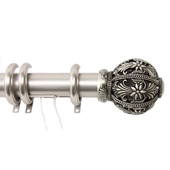 Rod Desyne Lacey Traverse Window Curtain Rod Collection