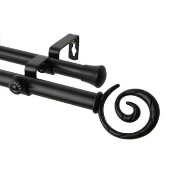 Rod Desyne Spiral Window Curtain Rod Collection