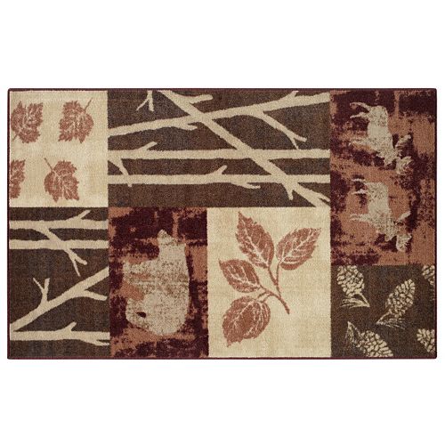 Brumlow Mills Rustic Nature Patchwork Rug