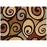 KHL Rugs Fashion Shag Scroll Rug