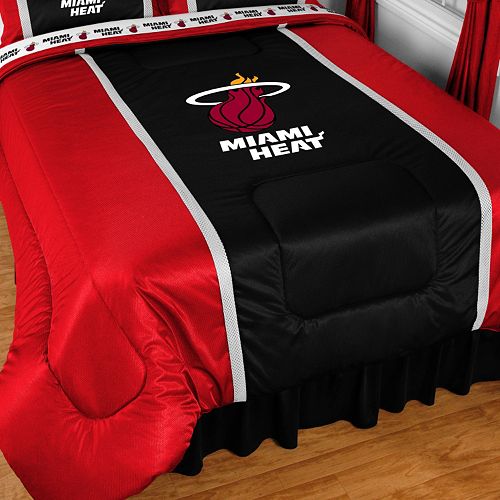 Miami Heat Bedding Coordinates
