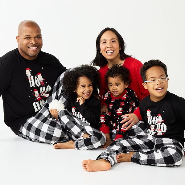 Jammies For Your Families Ho Ho Ho Adaptive Pajama Collection