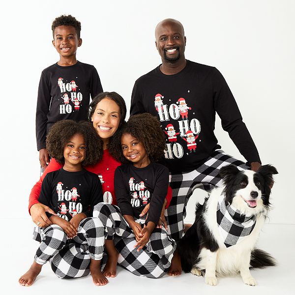 Jammies For Your Families Ho Ho Ho Santa Pajama Collection